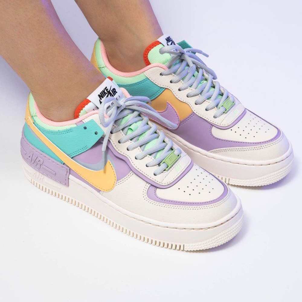 Nike AF1 Shadow Pale Ivory Pastel Sneakers